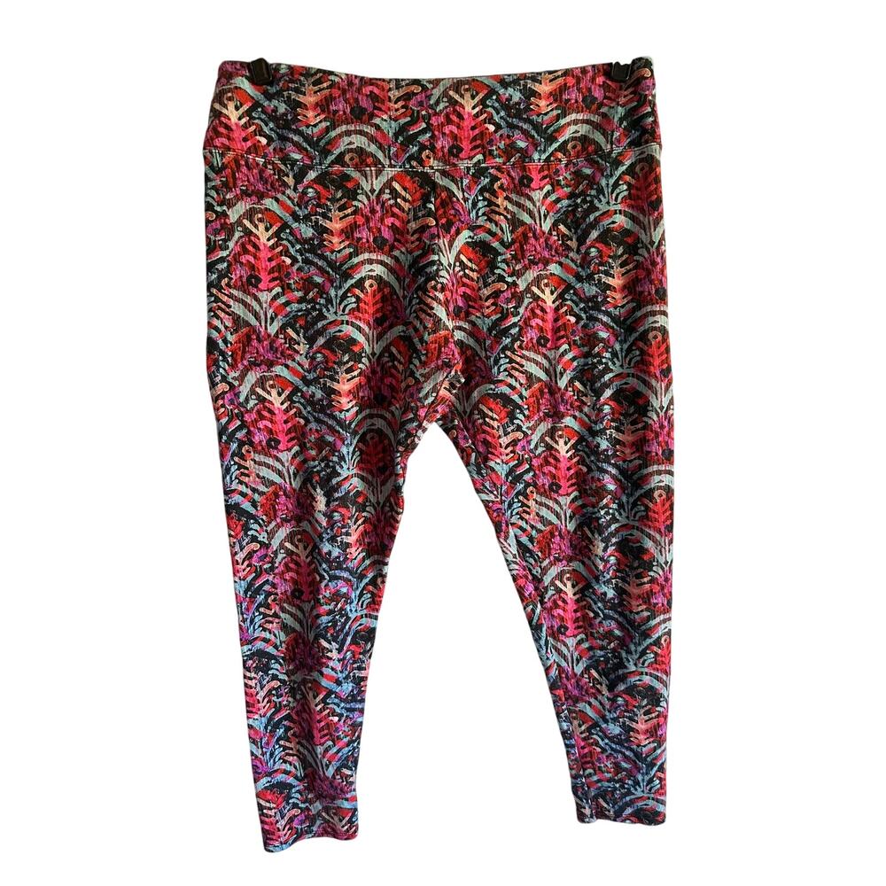 Women's Soft Surroundings Floral Leggings Size Large